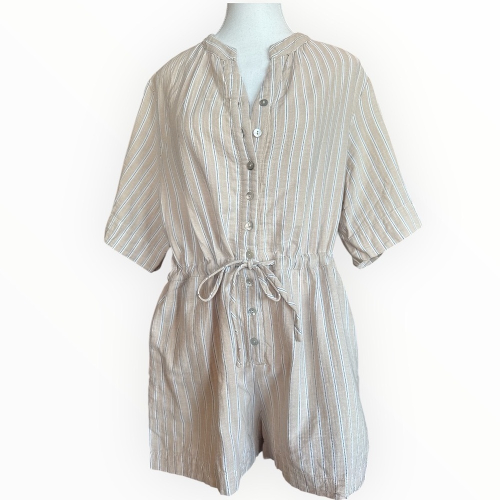 Heroes & Dreamers Eden Striped Romper Sz M - Picture 7 of 9